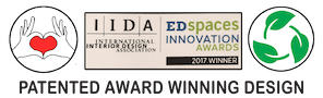 Label showing Howda awards and certifications